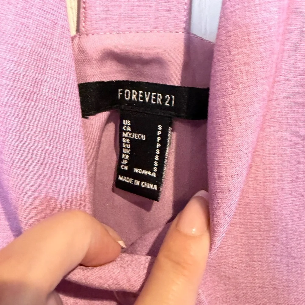 Forever 21 Lavender Vest - Picture 3 of 3
